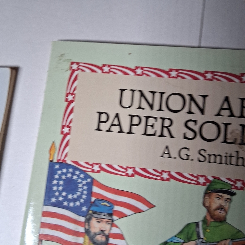 Confederate And Union Army Paper Soldiers Paper Dolls AG Smith - Picture 16 of 16